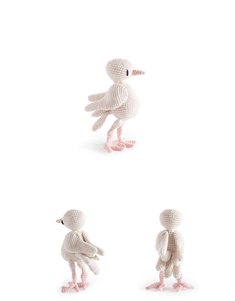 toft ed's animal celine the dove amigurumi crochet